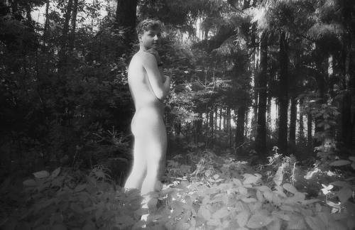 Virgilijus Šonta - Vaikinas miške;Young Man in the Forest;